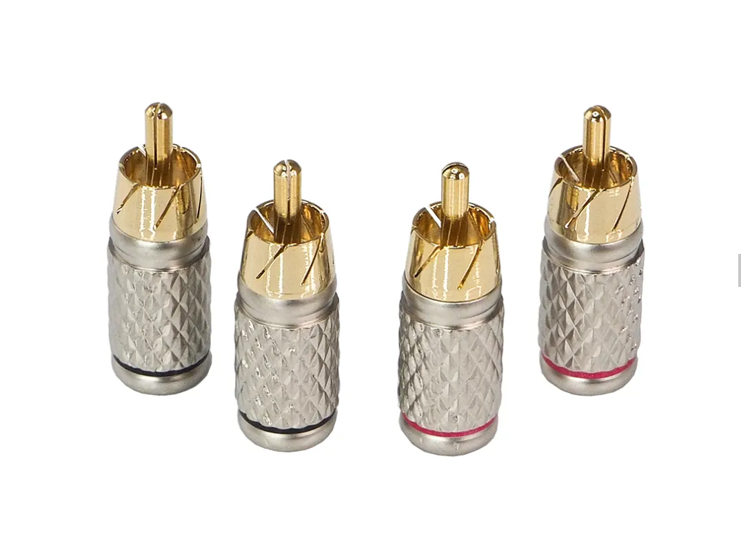 RCA - разъем Aura RCA-P602 (4шт) - фото