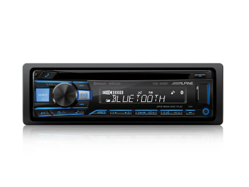 CD - ресивер Alpine CDE-203BT - фото CD - ресивер Alpine CDE-203BT - фото