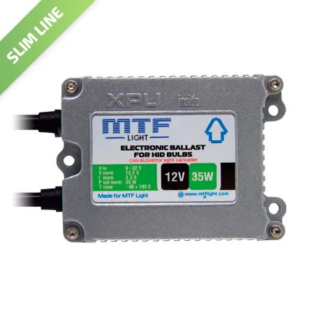 Ксеноновый блок розжига MTF 12V 35wSlim с XPU с обманкой - фото