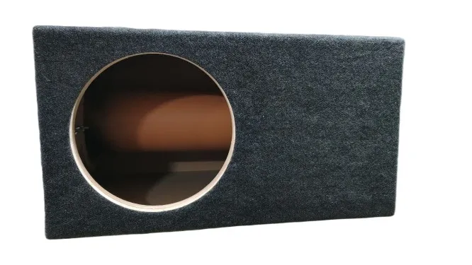 Короб под сабвуфер 12", труба 160, лоб-2 - фото