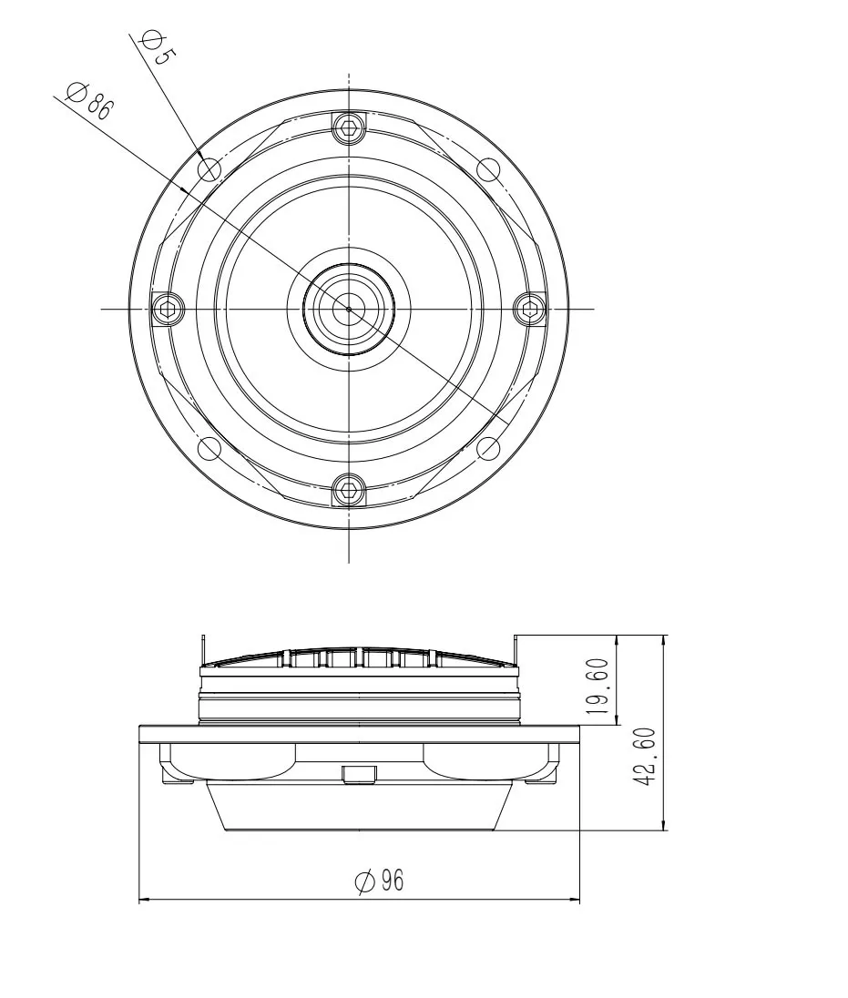 Рупорные твитеры Dynamic State SPARTA ST-96 - фото