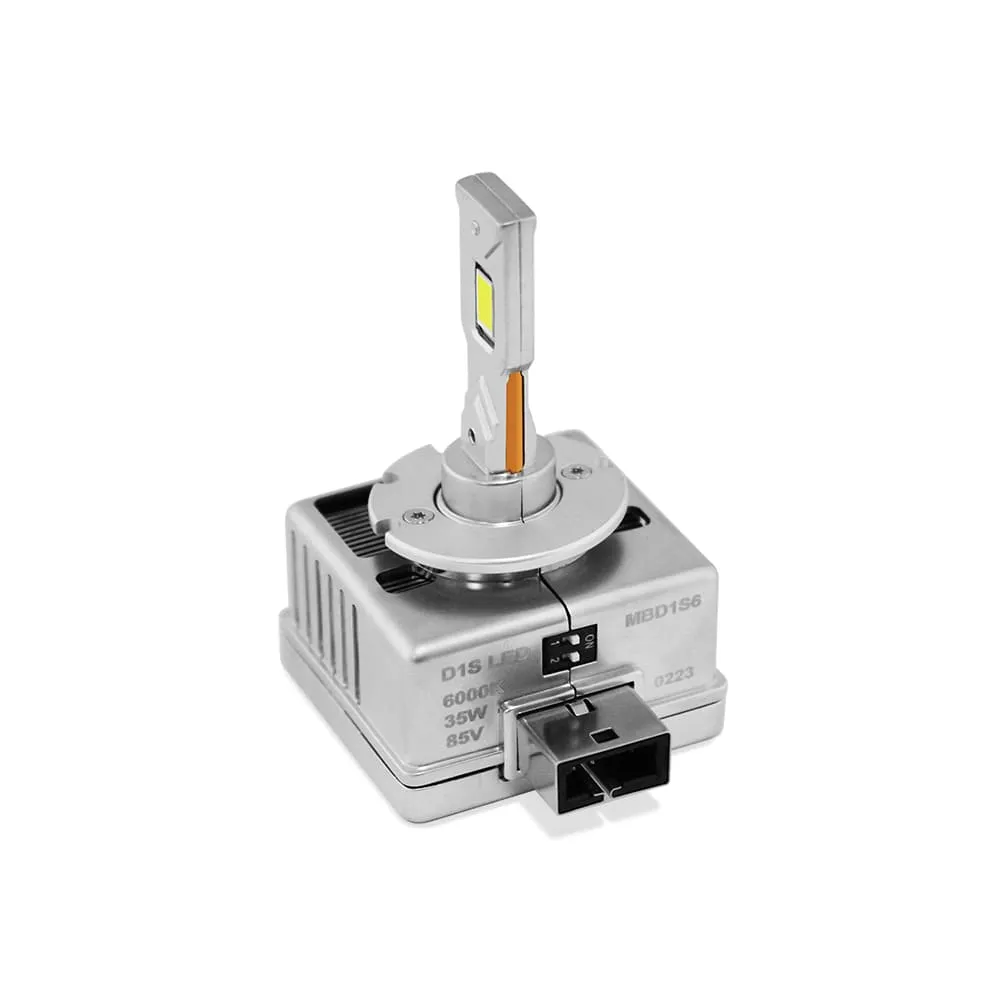 Комплект светодиодных ламп MTF Light MaxBeam D1S 85V 35W  4500lm 6000K цоколь - фото