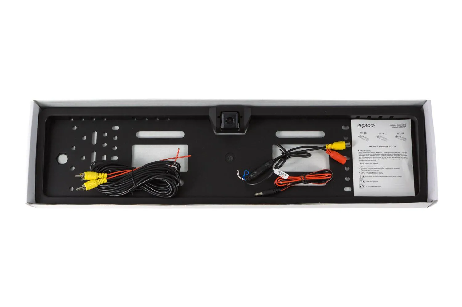 Камера в рамке номерного знака PROLOGY RFC-210 - фото
