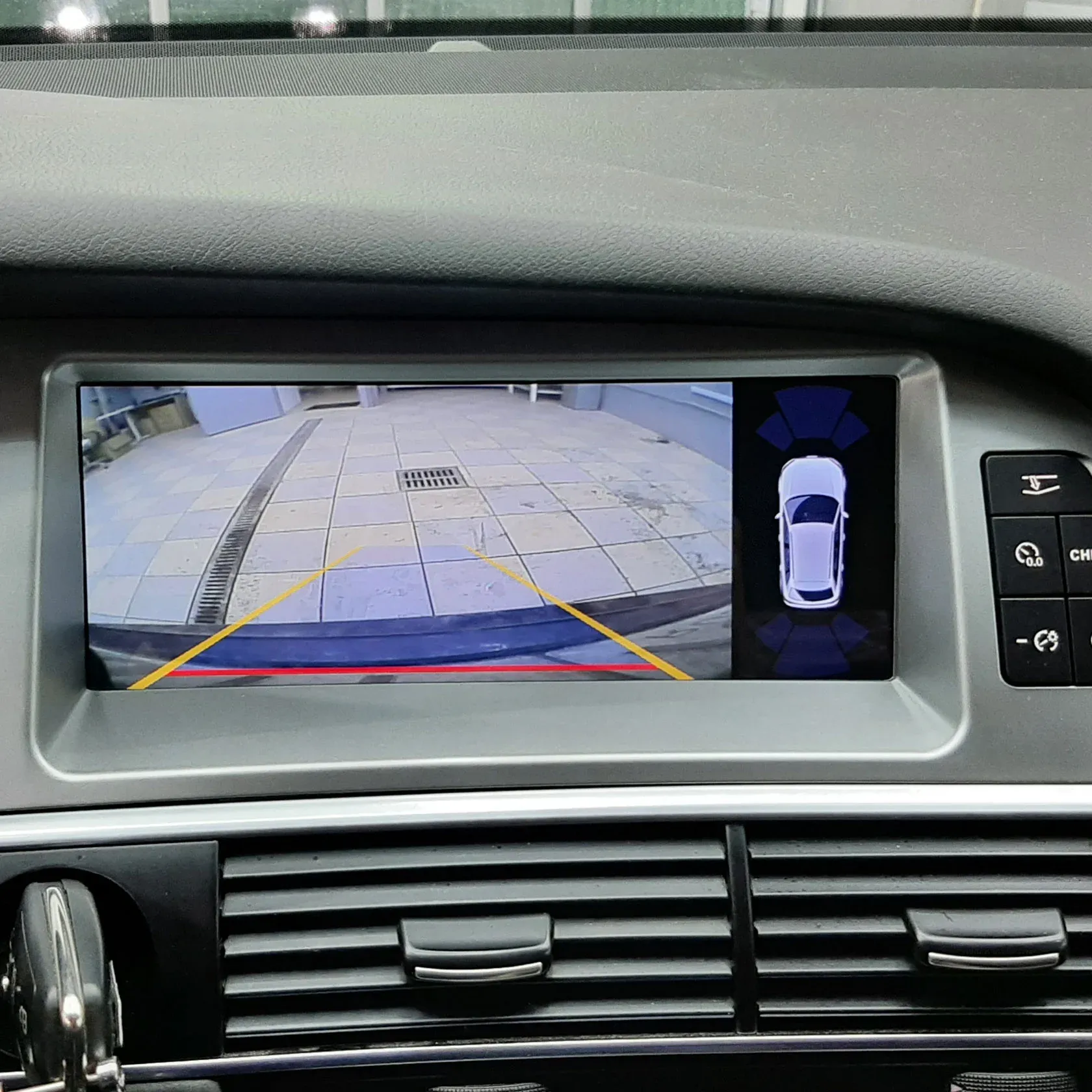 Мультимедийное устройство 8.8" Android 12 4+64 Gb для AUDI A6 2005-2009