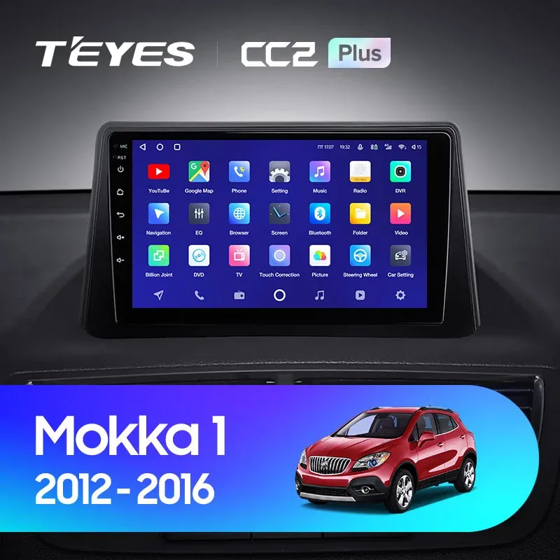 Комплект магнитолы TEYES CC2 Plus 9.0" для Opel Mokka I 2012-2016