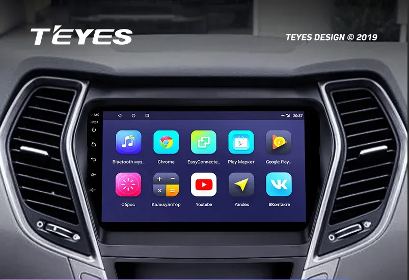 ШГУ Teyes CC2 Plus 3/32 GB Santa Fe 3 2013-2018 - фото