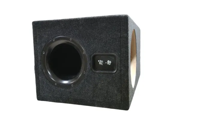 Короб под сабвуфер 12", труба 160, лоб-2 - фото