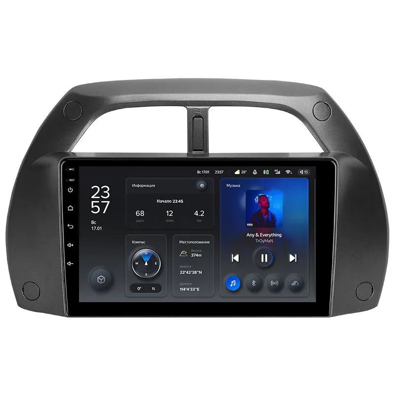 ШГУ Teyes X1 Toyota RAV4 2XA20 2000-2003 F3 9 - фото