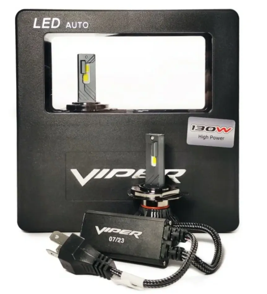 Светодиодная лампа Viper H4 130W  - фото
