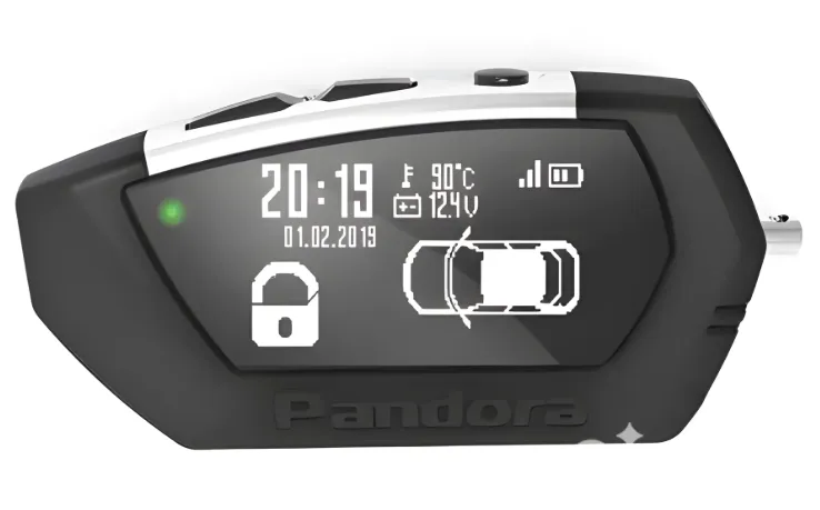 Брелок Pandora LCD D022 V2 DX 90/91 LoRa  - фото