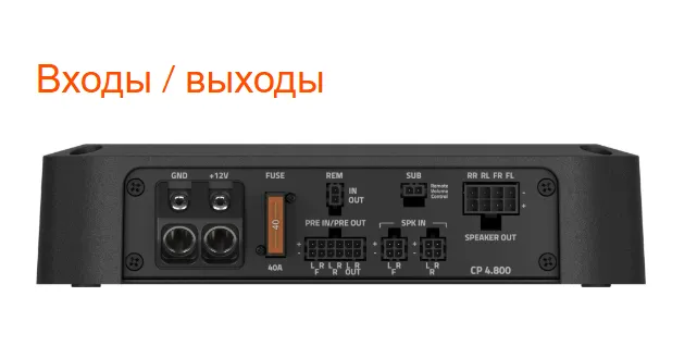 Усилитель 4-канальный Hertz CP 4.800 - фото