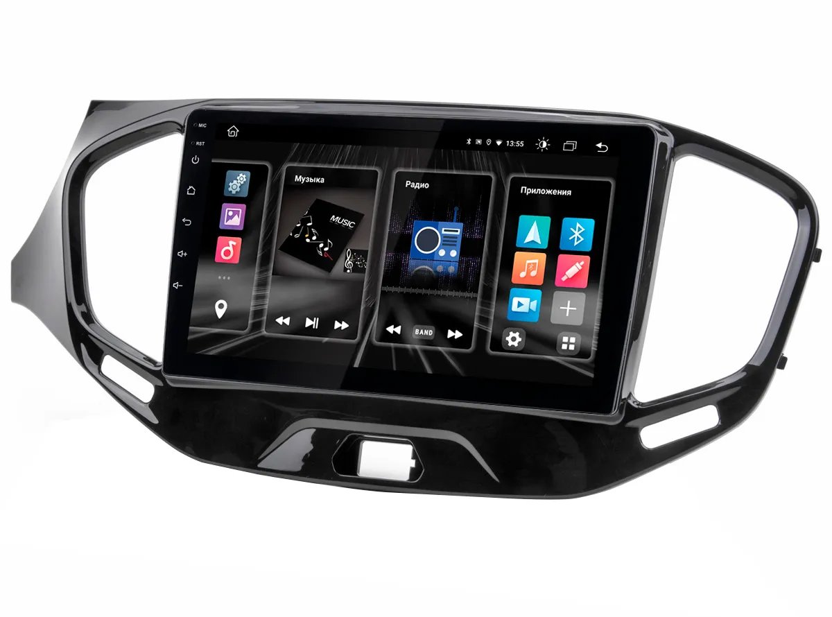 Автомагнитола INCAR DTA2-6303 для автомобиля Lada Vesta Android10" - фото