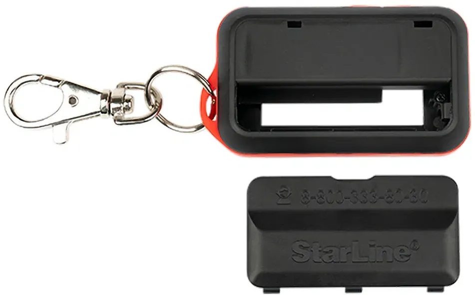 Черная рамка с кнопками для брелока E96/97 - фото