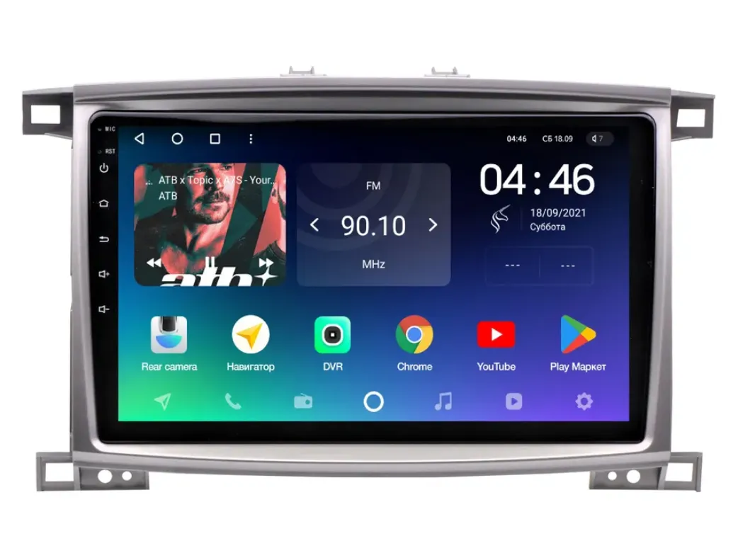 ШГУ Teyes CC2 Plus 4/64 GB Toyota Land Cruiser 100 A 9″ 2002-2007 - фото