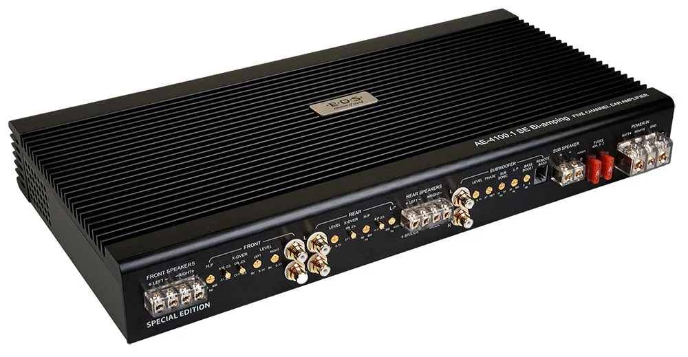 Усилитель 4-канальный EOS AE-4100.1 SE Bi-Amping - фото
