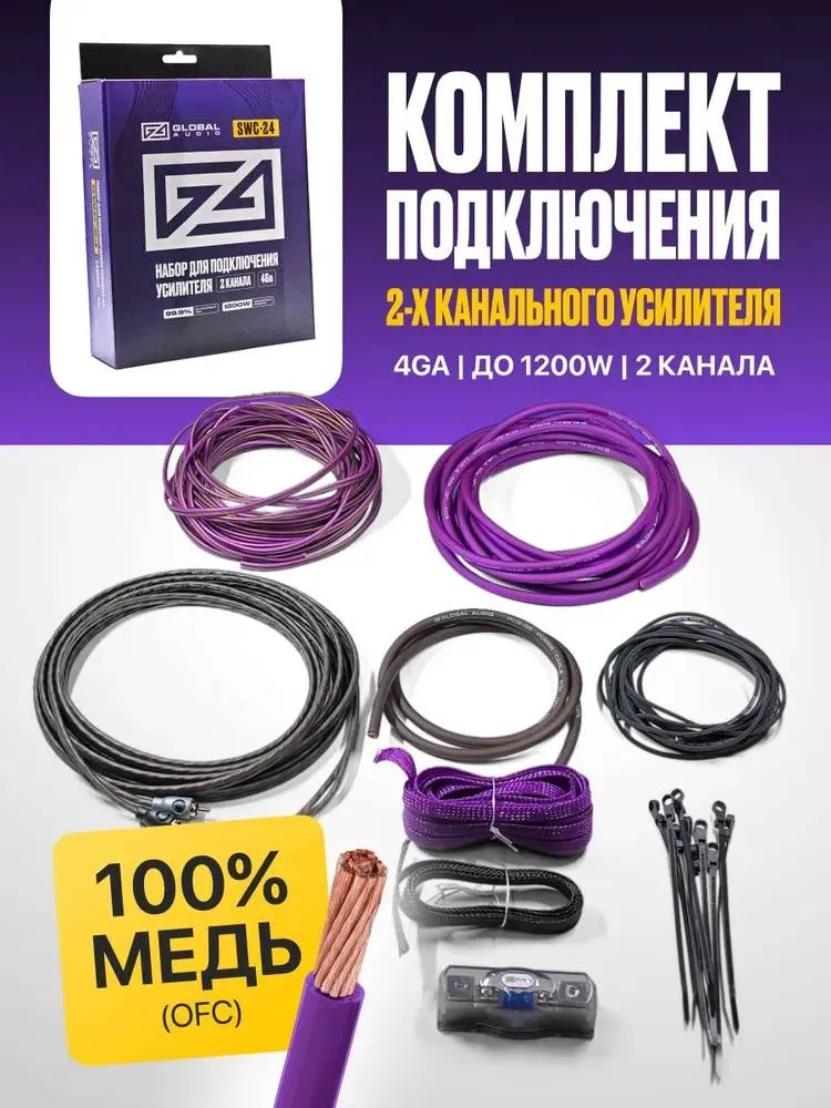 Установочный набор Global Audio SWC-24 - фото