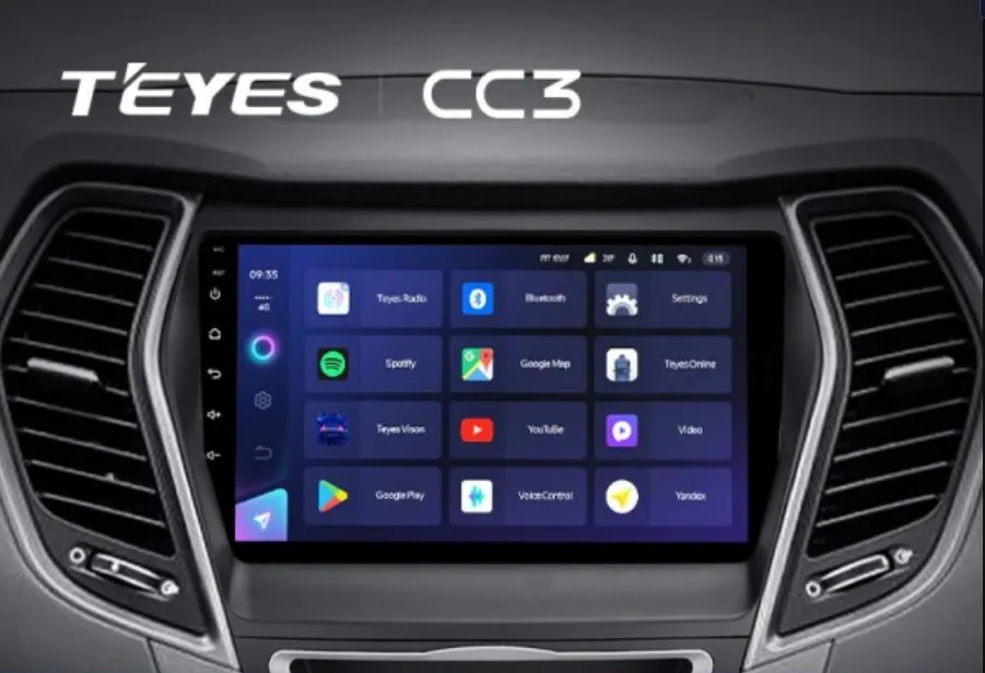 ШГУ Teyes CC3 3/32 (GB) Hyundai Santa Fe 3 2013-2018 - фото