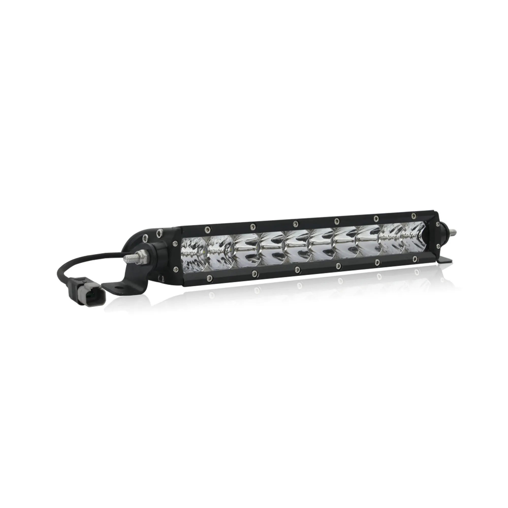 Светодиодная фара AURORA ALO-S1-10-P7E7D 10 диодов, ближний + дальний свет, 50W, 4900Lm - фото Светодиодная фара AURORA ALO-S1-10-P7E7D 10 диодов, ближний + дальний свет, 50W, 4900Lm - фото