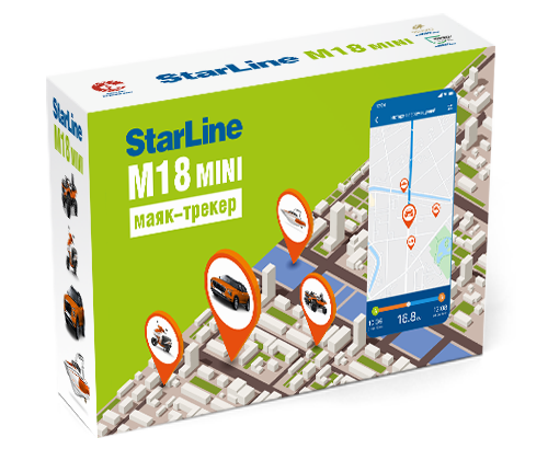 Модуль StarLine M18 mini ГЛОНАСС-GPS трекер - фото