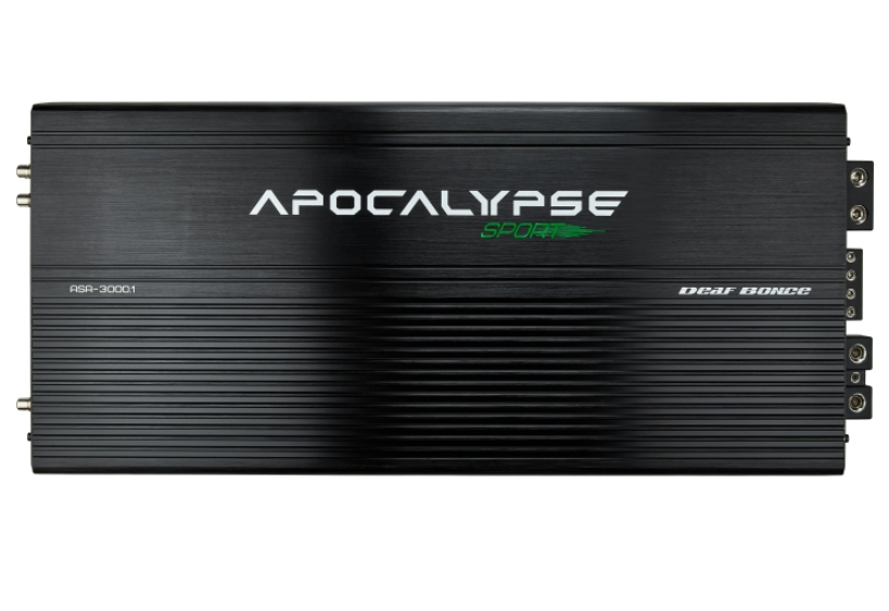 Усилитель 1-канальный Apocalypse ASA-3000.1 - фото