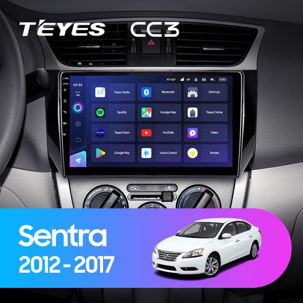 ШГУ Teyes CC3 3/32 GB Nissan Sentra B17 2012-2017 - фото