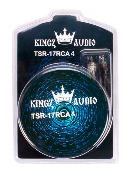 Межблочный кабель Kingz Audio TSR-17RCA 4ch - фото