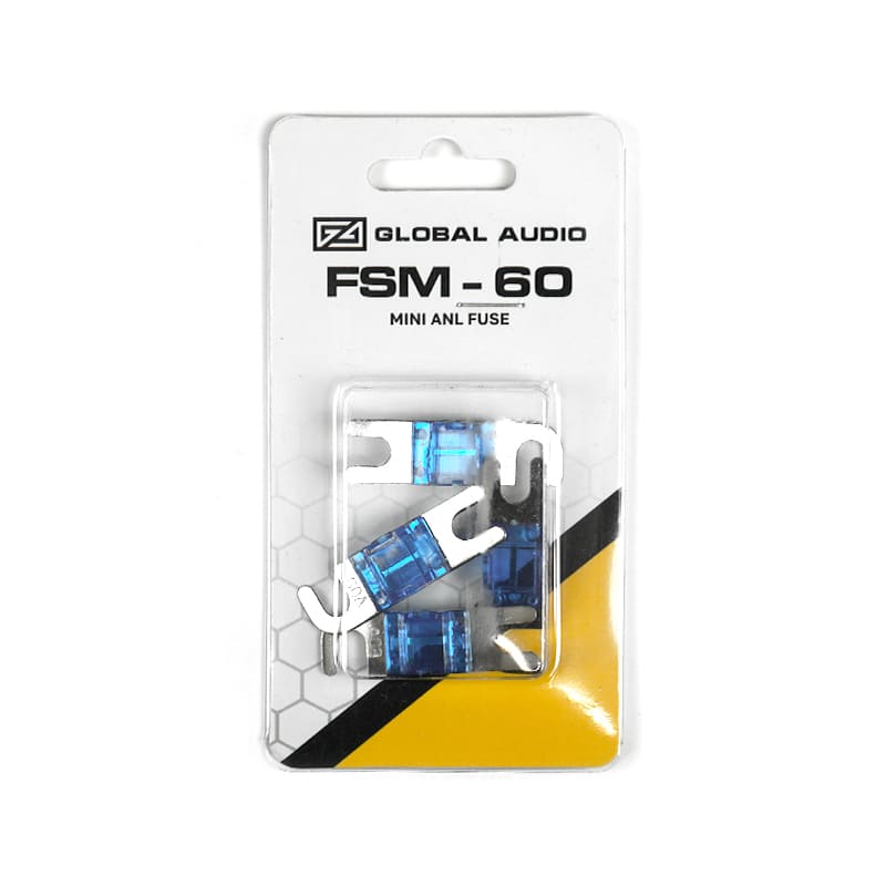Предохранитель Global Audio FSM-60, 60A  (4шт упаковка) - фото