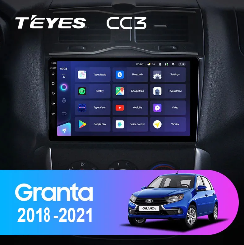 ШГУ Teyes CC3 3/32 GB Lada Granta FL 2018+ - фото