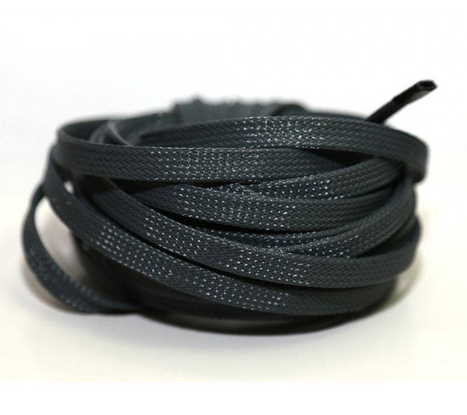 Защитная кабельная оплетка Global Audio PCB-12BK черная (1б-50м) (1м) - фото