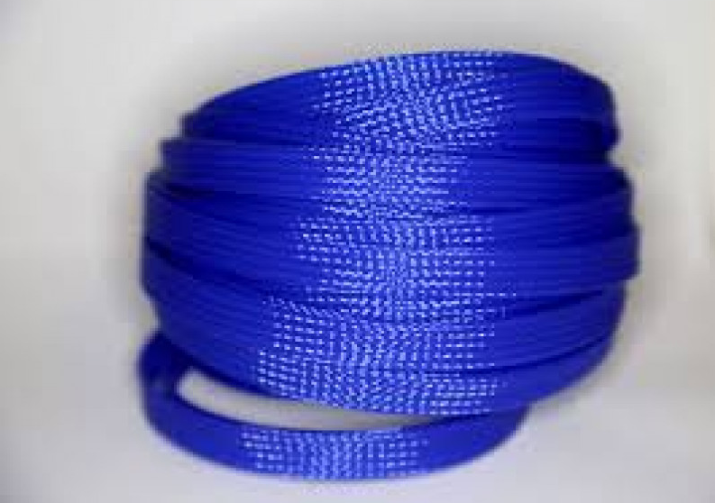 Защитная кабельная оплетка GA D12mm синяя (1б-50м) (1м) - фото