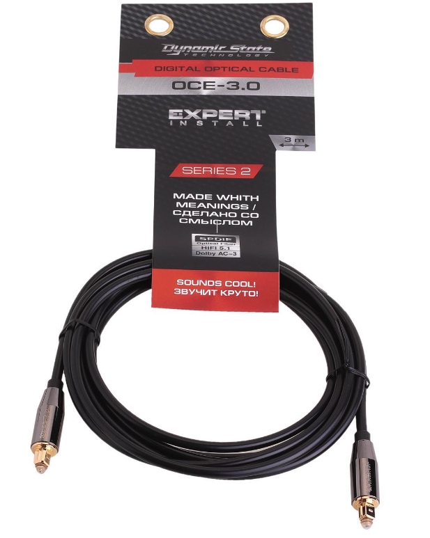 Dynamic State OCE-3.0 SERIES 2 Toslink 3m - фото