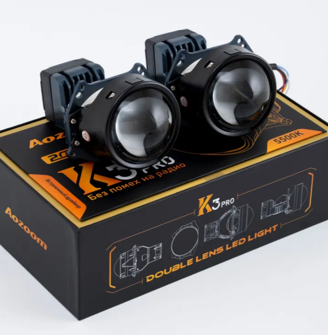 Би-линза Aozoom K3 Pro 2025 Dragon Knight New 3.0" 5500K - фото