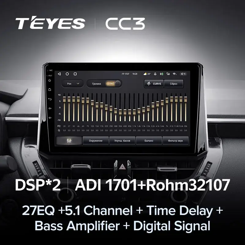 Комплект магнитолы TEYES CC3L 9.0" для BMW X3