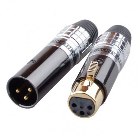 Разъемы Tchernov Cable XLR Plug Classic V2 / Male/female pair (Red) - фото