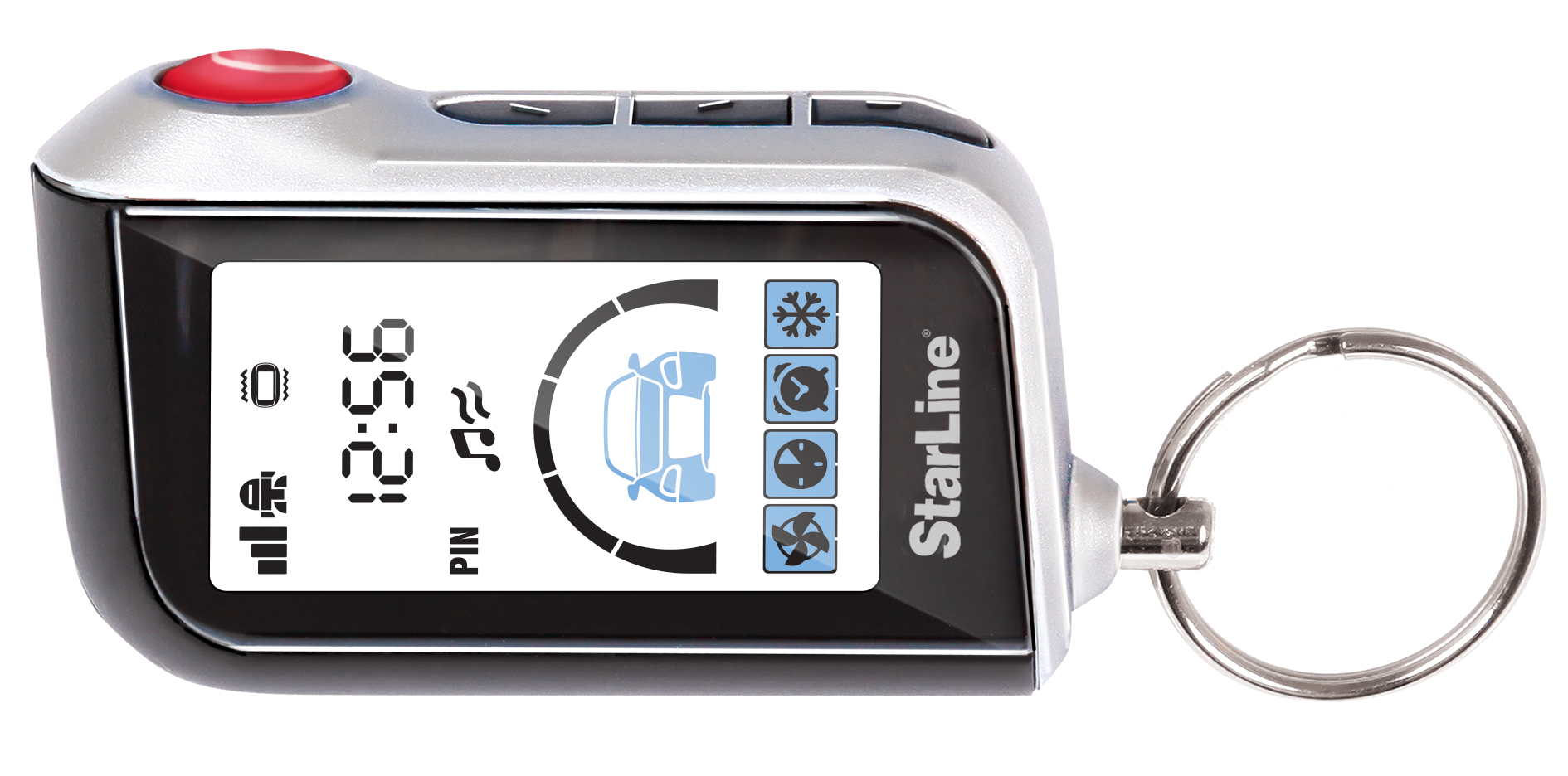 Брелок ж/к StarLine A63 с дисплеем - фото