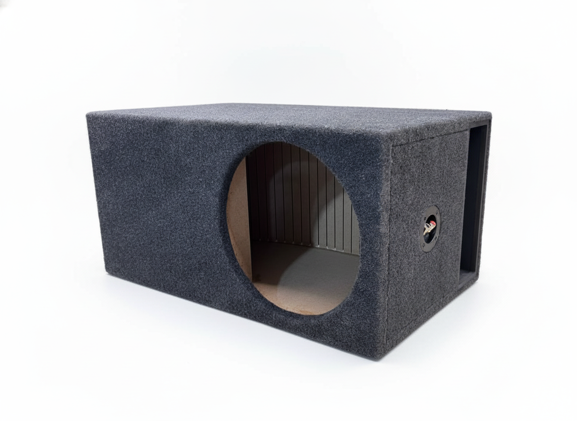 Короб под сабвуфер GA 12" Экспо (МДФ 19мм) серый - фото