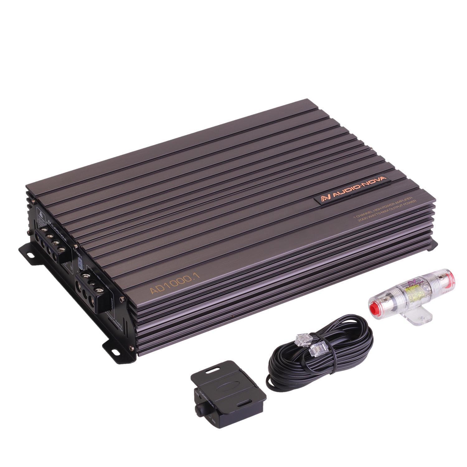 Усилитель 1-канальный AUDIO NOVA AD1000.1 - фото