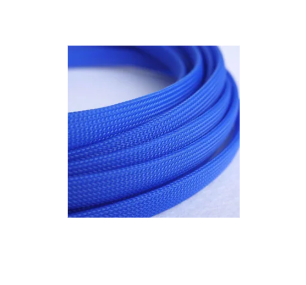 Защитная кабельная оплетка GA D10mm синяя (1б-50м) (1м) - фото
