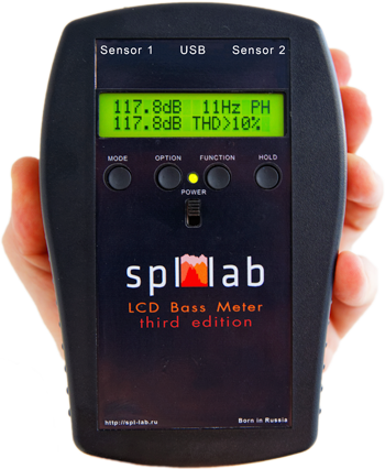 Spl Lab LCD Bass Meter (Third Edition) Шумомер  - фото