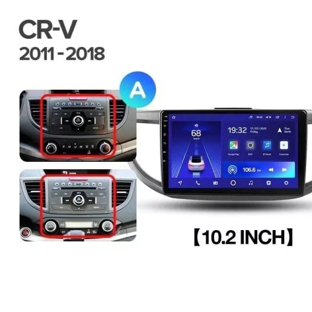 ШГУ Teyes CC2 Plus 2/21 GB Honda CR-V 4 2011-2015 - фото