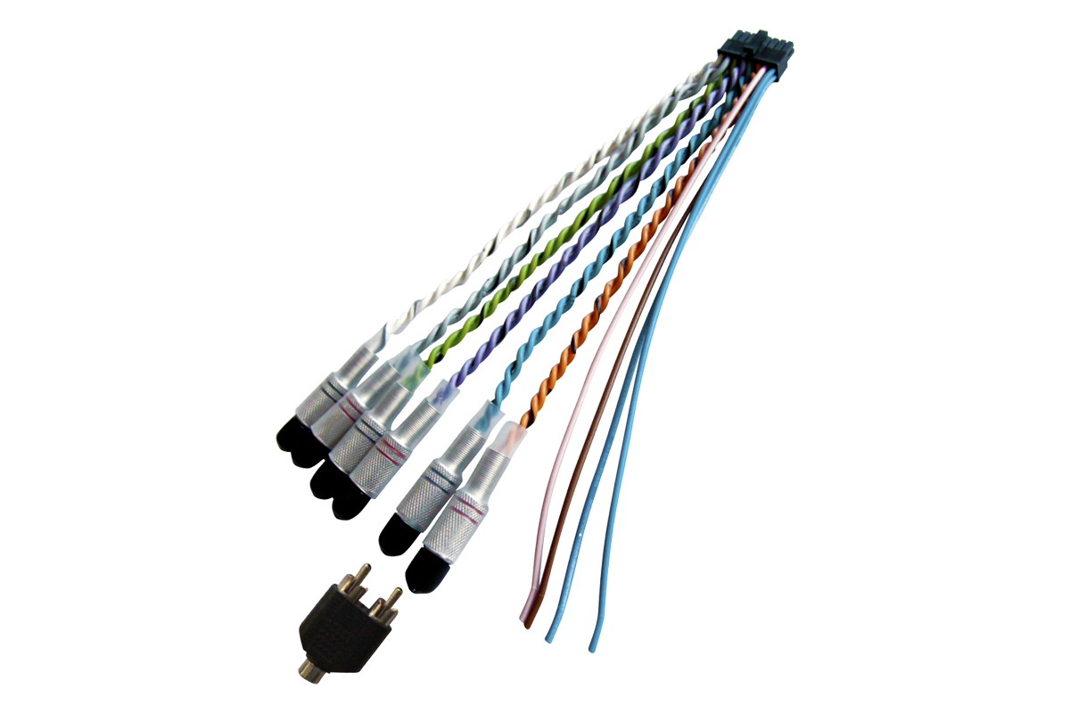 Комплект Audison ACP 6 - 6 RCA Adapter Cable - фото