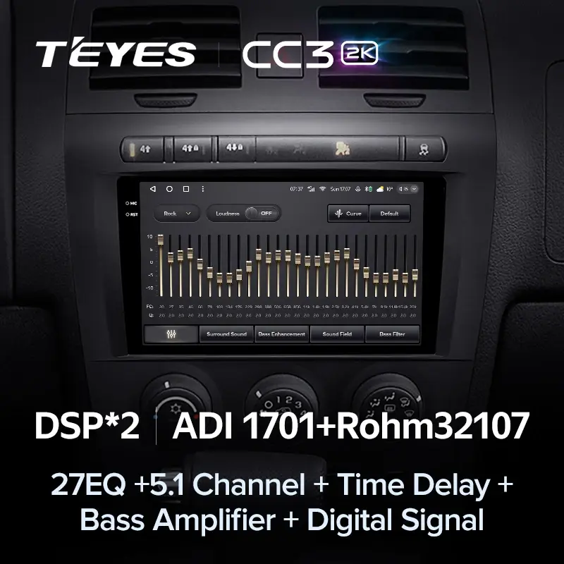 Комплект магнитолы TEYES CC3 2K 9.5" для Hummer H3 I 2005-2010