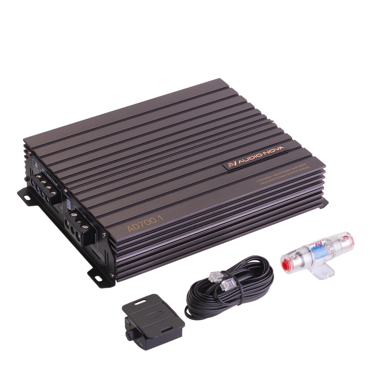 Усилитель 1-канальный AUDIO NOVA AD700.1 - фото