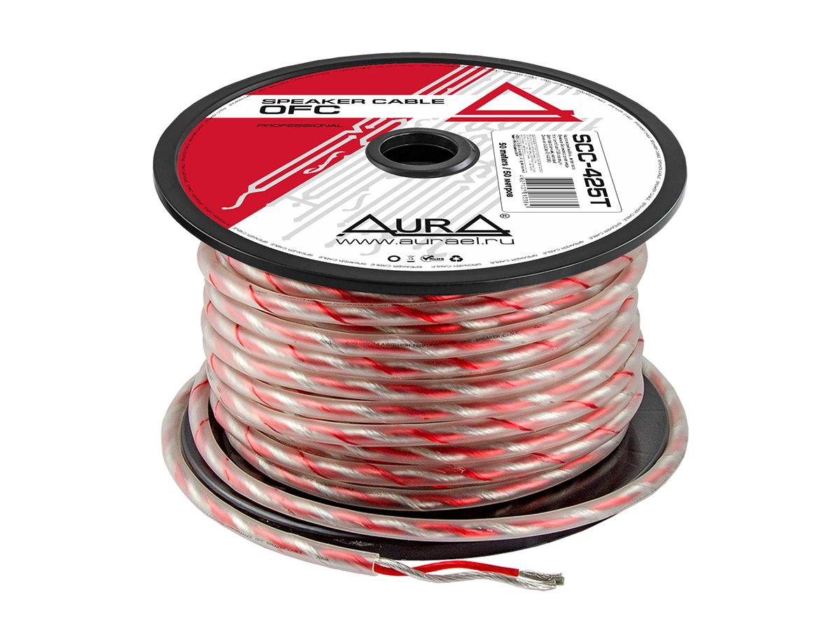 Акустический кабель Aura SCC-425T (1б-50м) (1м) - фото