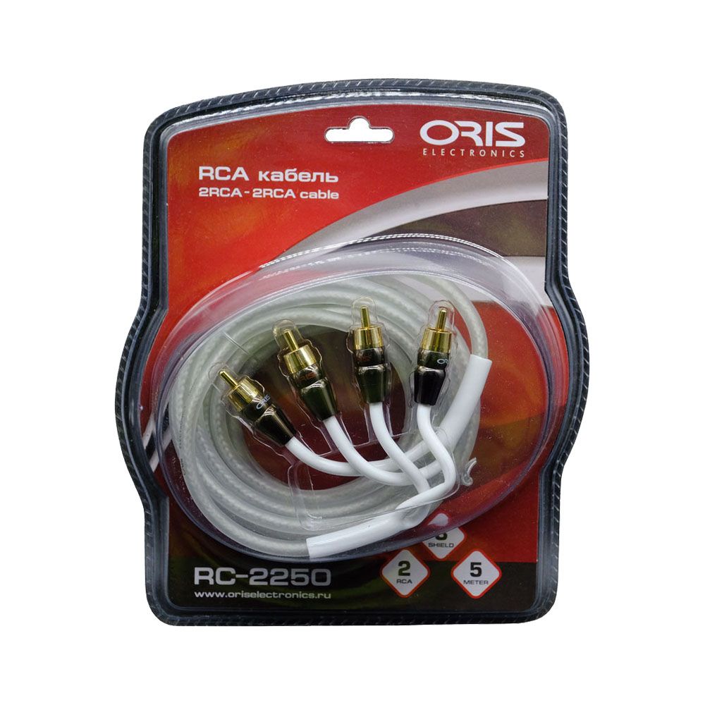 Межблочный кабель ORIS RCA RC-2250 - фото