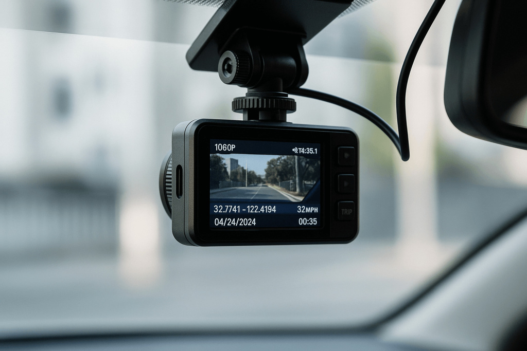 GPS в видеорегистраторе передает дополнительные сведения