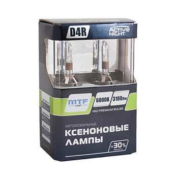 Ксеноновая лампа MTF D4R ACTIVE NIGHT S6000K