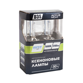 Ксеноновая лампа MTF D3S ACTIVE NIGHT S6000K