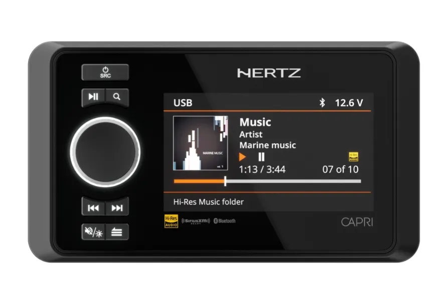 Судовой цифровой медиаресивер Hertz CAPRI H100 Digital Media Receiver - фото Судовой цифровой медиаресивер Hertz CAPRI H100 Digital Media Receiver - фото