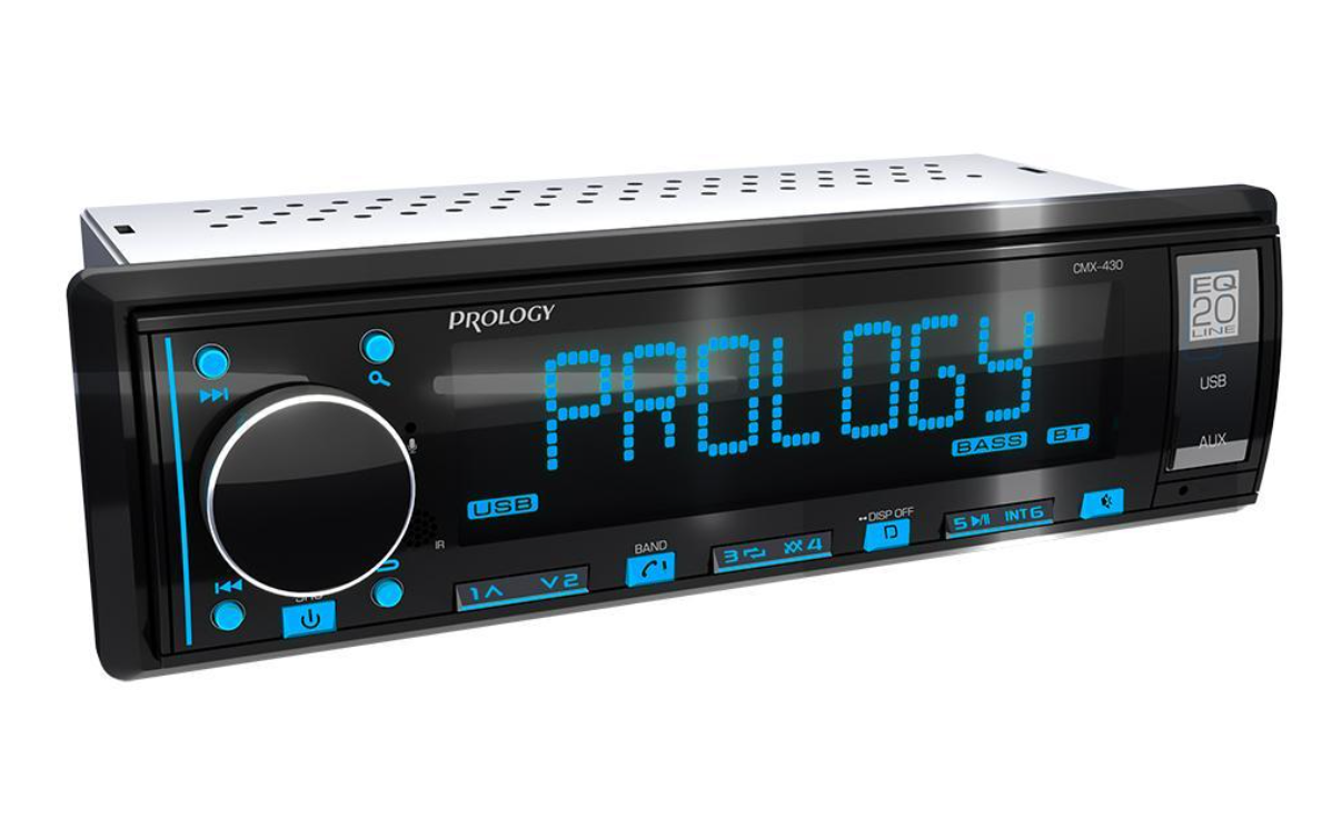PROLOGY CMX-430 - FM/USB-ресивер с Bluetooth - фото